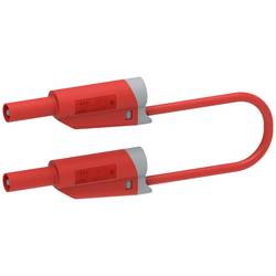 Electro PJP 2717-IEC-CD1-100R měřicí kabel lamelová zástrčka 4 mm lamelová zástrčka 4 mm 1.00 m červená 1 ks