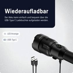 Ansmann T12000R 1600-0595 LED kapesní svítilna napájeno akumulátorem 12000 lm 12 h 782 g