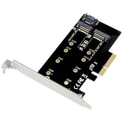 Conceptronic EMRICK 2-in-1-M.2-SSD-PCIe-Adapter SATA AHCI NVMe karta PCI-Express M.2 PCIe