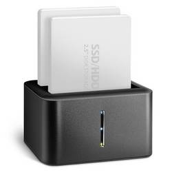 AXAGON ADSA-D25 USB 3.2 (Gen 1x1) SATA 6 Gb/s dokovací stanice pro pevný disk 2.5 palec s funkcí klonování