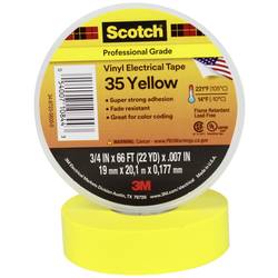 Scotch Scotch™ 35 SCOTCH35-19X20YE izolační páska Scotch® 35 žlutá (d x š) 20 m x 19 mm 1 ks