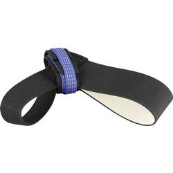 TRU COMPONENTS ESD zemnící pata 1 ks černá/bílá Elastický suchý zip, stříbrný pásek, černá/bílá Bag