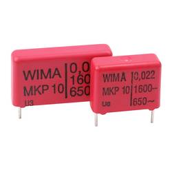 Wima 1 ks fóliový kondenzátor MKP radiální 100 nF 3000 V/DC, 700 V/AC 10 % 37.5 mm (d x š x v) 41.5 x 13.0 x 24.0 mm Bulk