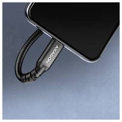 AXAGON Kabel USB-C USB 3.2 Gen2 USB-C ® zásuvka, USB-C ® zástrčka 1 m vícebarevná látkový potah BUCM32-CF10AB