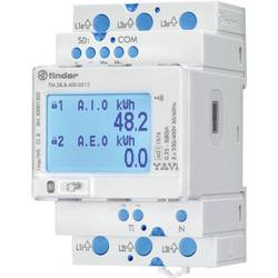Finder 7M.38.8.400.0312 7M3884000312 Obousměrný elektroměr na DIN lištu digitální 80 A 1 ks