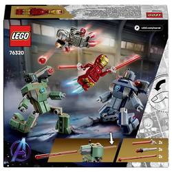 76320 LEGO® MARVEL SUPER HEROES Iron Man & byl Machine vs. Drony
