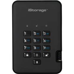 iStorage diskAshur 2® externí HDD 6,35 cm (2,5) USB 3.2 (Gen 2) černá IS-DA2-256-1000-B