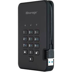 iStorage diskAshur 2® externí HDD 6,35 cm (2,5) USB 3.2 (Gen 2) černá IS-DA2-256-1000-B