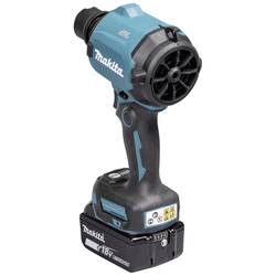 Makita DAS180Z Akumulátorový fukar Průtok vzduchu 1.1 m³/min Rychlost proudění vzduchu 200 m/s 18 V bez akumulátoru, bez nabíječky