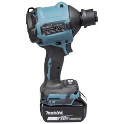 Makita DAS180Z Akumulátorový fukar Průtok vzduchu 1.1 m³/min Rychlost proudění vzduchu 200 m/s 18 V bez akumulátoru, bez nabíječky