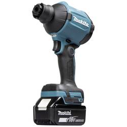 Makita DAS180Z Akumulátorový fukar Průtok vzduchu 1.1 m³/min Rychlost proudění vzduchu 200 m/s 18 V bez akumulátoru, bez nabíječky