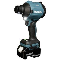 Makita DAS180Z Akumulátorový fukar Průtok vzduchu 1.1 m³/min Rychlost proudění vzduchu 200 m/s 18 V bez akumulátoru, bez nabíječky