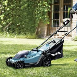 Makita DLM330RM akumulátor Akumulátorová sekačka + akumulátor, vč. nabíječky 18 V šířka sekání 33 cm Určen pro 450 m²