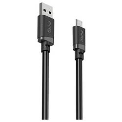 Hama USB kabel USB 2.0 USB-A zástrčka, USB Micro-A zástrčka 3 m černá 00201805