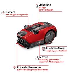 Einhell 3413975 FREELEXO CAM PLUS 600 robotická sekačka pro plochu (max.) 600 m²