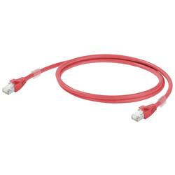 Weidmüller 1166030100 RJ45 síťové kabely, propojovací kabely CAT 6A S/FTP 10.00 m červená samozhášecí 1 ks