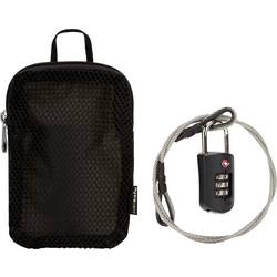 Pacsafe 10261100 kabelový zámek na heslo, Slitina zinku, nerezová ocel