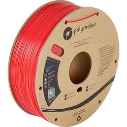 Polymaker PE01004 PolyLite vlákno pro 3D tiskárny ABS plast Bez zápachu 1.75 mm 1000 g červená 1 ks