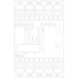 Siemens 3RT2317-2BB40 stykač 4 spínací kontakty 1 ks