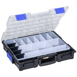 Allit EuroPlus Pro K44.76/19 kufřík na součástky (d x š x v) 440 x 355 x 76 mm přihrádek: 17 variabilní rozčlenění Box Obsah 1 ks