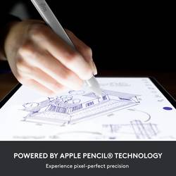 Logitech Crayon digitální pero opakovaně nabíjecí stříbrná
