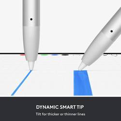Logitech Crayon digitální pero opakovaně nabíjecí stříbrná