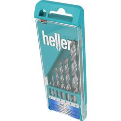 Heller 17731 3 HSS sada spirálových vrtáku do kovu 6dílná 2 mm, 3 mm, 4 mm, 5 mm, 6 mm, 8 mm Celková délka 26 mm válcované za tepla DIN 338 válcová stopka 1
