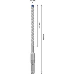 Bosch Accessories EXPERT SDS plus-7X 2608900072 příklepový vrták 1 ks 6 mm Celková délka 165 mm SDS plus 1 ks