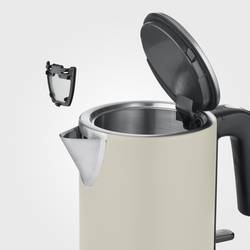 Severin 9577 rychlovarná konvice, bez BPA, indikátor, béžová, černá, 9577