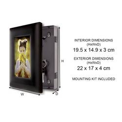 Master Lock P23440 5451EURD trezor na klíč S věšákem na klíče na klíč