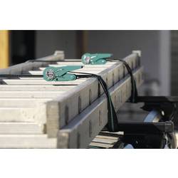 Wolfcraft 3418000 jednodílný upínací popruh Přivazovací únosnost napřímo (LC)=90 daN (d x š) 4 m x 25 mm přezka se zubatým páskem EN 12195-2