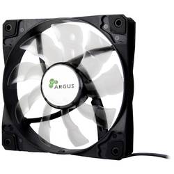 Inter-Tech Argus L-12025 PC větrák s krytem černá (š x v x h) 120 x 120 x 25 mm včetně LED osvětlení
