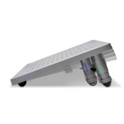Kensington K50416EU SoleMate™ Pro Elite opěrka pro nohy s nastavitelným sklonem šedá