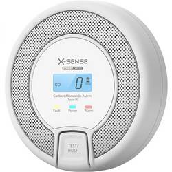 X-Sense CO03D-W detektor kouře s interním senzorem, možnost vzájemného propojení na baterii