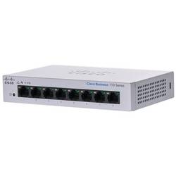 Cisco CBS110-8T-D-EU CISCO CBS110 Unmanaged 8-port GE Desktop síťový switch 8 portů 10 / 100 / 1000 MBit/s