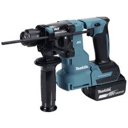 Makita DHR183RTWJ -aku kombinované kladivo 18 V 5.0 Ah Li-Ion 500 W vč. 2x aku, vč. nabíječky, kufřík