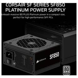 Corsair CORSAIR SF Series SF850 - Netzteil (intern) - ATX12V 3.1/ EPS12V PC síťový zdroj 850 W SFX 80 PLUS® Platinum