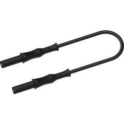 Electro PJP 2317-IECIV-CD1-100N měřicí kabel zásuvkový konektor 4 mm 1 m černá 1 ks