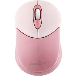 Perixx PERIMICE-802 Pink myš, přenos Bluetooth®, 3 tlačítko, 1000 dpi, růžová