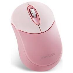 Perixx PERIMICE-802 Pink optická myš, přenos Bluetooth®, 3 tlačítko, 1000 dpi, růžová