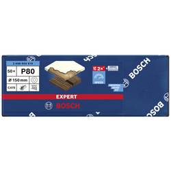 Bosch Accessories EXPERT C470 2608900919 brusné papíry pro excentrické brusky s otvory Zrnitost 80 (Ø) 150 mm 50 ks