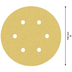 Bosch Accessories EXPERT C470 2608900919 brusné papíry pro excentrické brusky s otvory Zrnitost 80 (Ø) 150 mm 50 ks