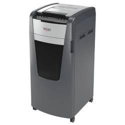 Rexel Optimum AutoFeed+ 600X skartovačka 600 listů mikrořez 4 x 36 mm P-4 110 l Křížový řez kancelářské sponky, sponky do sešívačky, kreditní karty