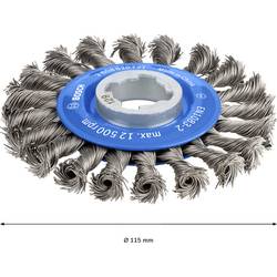 Bosch Accessories Okružní brusný kartáč Heavy for Metal X-LOCK, opad, 115 mm, 0,5 mm, 12 mm Bosch Power Tools 2608620731 1 ks