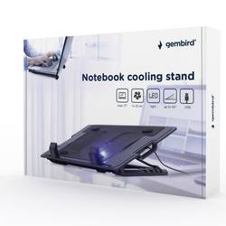 Gembird NBS-1F17T-01 chladicí podložka pod notebook nastavitelná výška