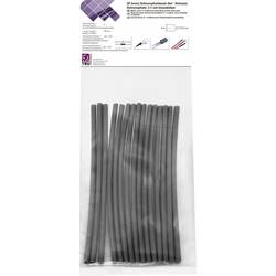 TRU COMPONENTS T1902CA031 sada smršťovacích bužírek černá 3 mm 1 mm Poměr smrštění:3:1 15 ks