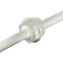 Wiska EMS 20 vstup kabelu s propustnou membránou, s pojistnou maticí Průměr svorky (max.) 13 mm Tloušťka montážní desky (max.) 9 mm plast světle šedá 100 ks