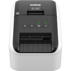 Brother QL-800 tiskárna štítků termální s přímým tiskem 300 x 300 dpi Šířka etikety (max.): 62 mm