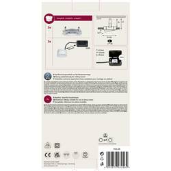 Paulmann 93456 Nova vestavné svítidlo, LED, LED, 18 W, Hliník (soustružený), sada 3 ks