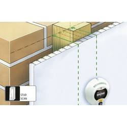 Laserliner detektor CombiFinder Plus 080.955E Detekční hloubka (max.) 75 mm Druh materiálu železných kovů